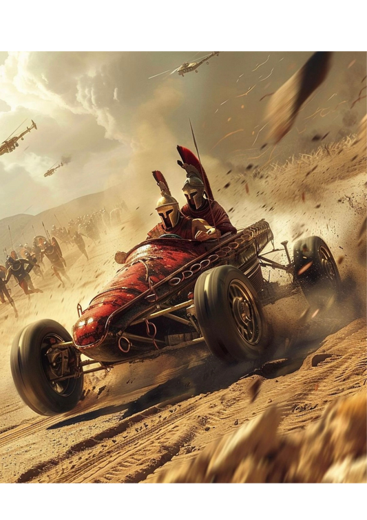 "Rome's Fury: Chariot Challengers"